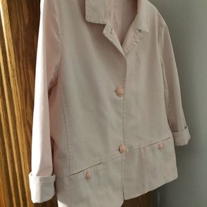 Talbots vintage cotton blazer